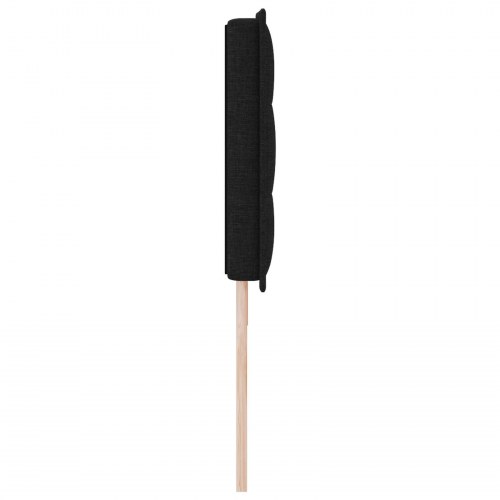 Hovedgavl Linjernes Design Sort 180 cm Stof