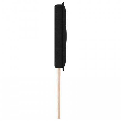 Hovedgavl Linje Design Sort 200 cm Stof