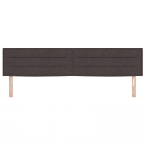 Senggavl Linje Design Mørkebrun 200 cm Stof