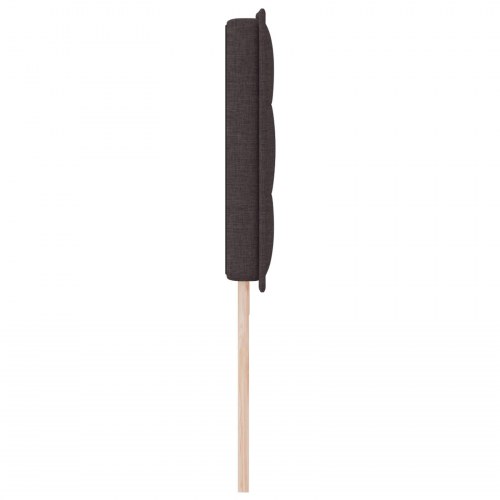 Senggavl Linje Design Mørkebrun 200 cm Stof
