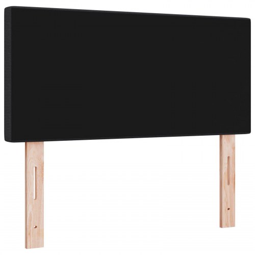Hovedgærde Enkel Design Mørkegrå 80 cm Corduroy Stof