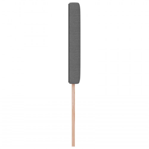 Hovedgærde Enkel Design Lysegrå 100 cm Corduroy Stof