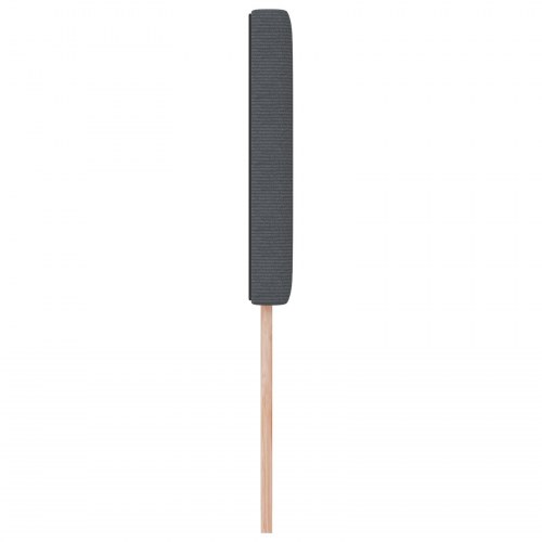 Sengegavl Enkel Design Mørkegrå 100 cm Corduroy Stof