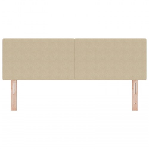 Hovedgavl Enkel Design Lys Grøn Grå 140 cm Corduroy Stof