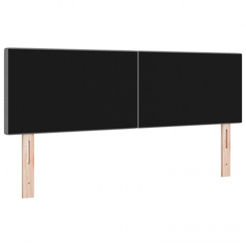 Sengegavl Enkel Design Lysegrå 160 cm Corduroy Stof