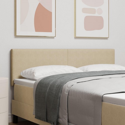 Hovedgærde Simpelt Design Lys Grøn Grå 160 cm Corduroy Stof