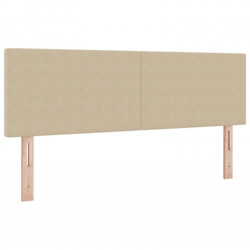 Hovedgærde Simpelt Design Lys Grøn Grå 160 cm Corduroy Stof