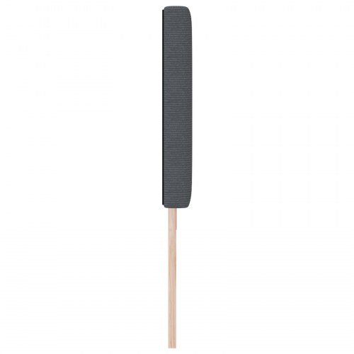 Hovedgærde Enkel Design Mørkegrå 180 cm Corduroy Stof