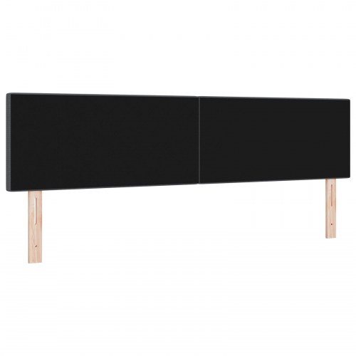 Hovedgærde Enkel Design Mørkegrå 180 cm Corduroy Stof