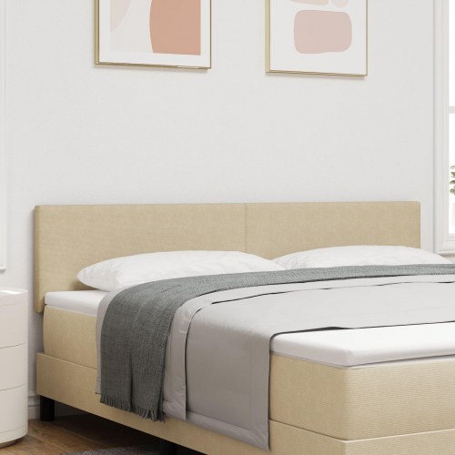Hovedgærde Enkel Design Lys Grøn Grå 180 cm Corduroy Stof