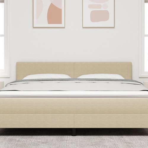 Hovedgærde Enkel Design Lys Grøn Grå 180 cm Corduroy Stof