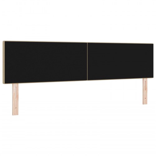 Hovedgærde Enkel Design Lys Grøn Grå 180 cm Corduroy Stof
