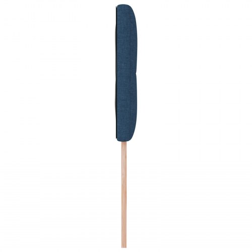 Sengegavl Knappet Blå 90 cm Stof