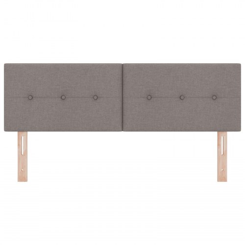 Hovedgavl Knap Tuftet Taupe 140 cm Stof