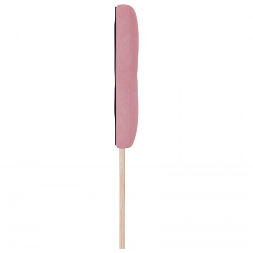 Hovedgærde Knap Tuftet Pink 140 cm Fløjl