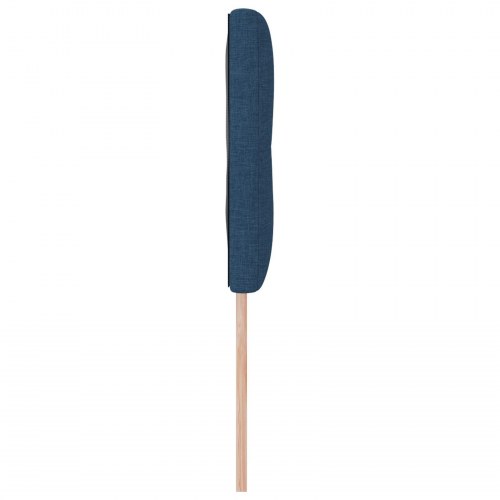 Sengegavl Knap Tuftet Blå 160 cm Stof