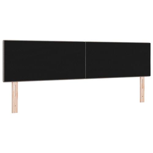 Sengegavl Med Knapper Taupe 180 cm Stof