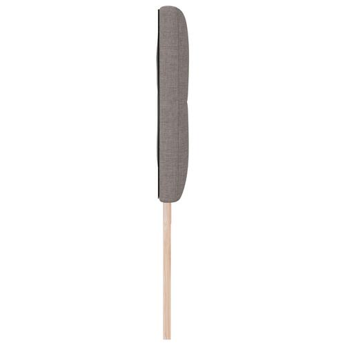 Sengegavl Med Knapper Taupe 180 cm Stof