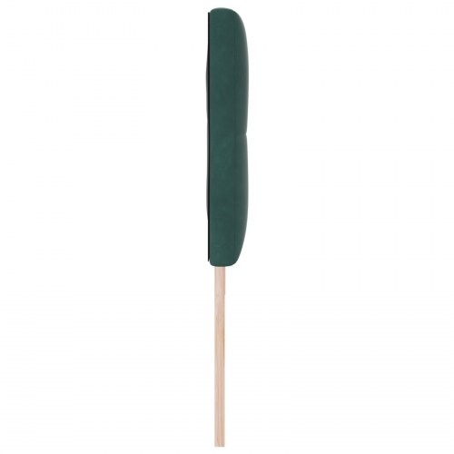 Hovedgærde Knap Tuftet Mørkegrøn 180 cm Velvet