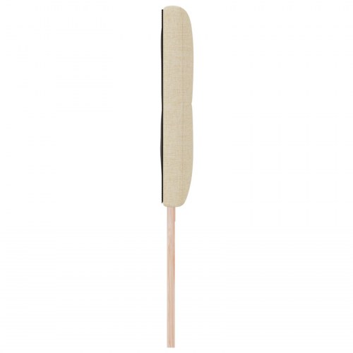 Hovedgærde Med Knapper Creme 200 cm Stof