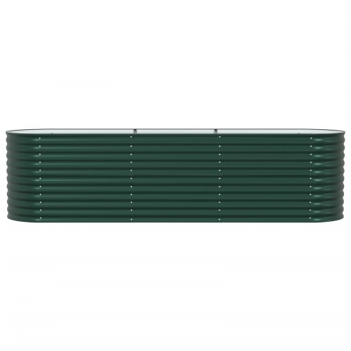 Have Højbed Grøn 320x80x81 cm Galvaniseret Stål