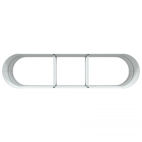 Have Højbed Grøn 320x80x81 cm Galvaniseret Stål