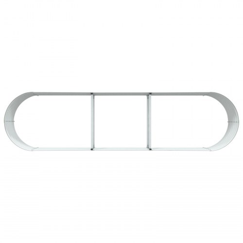 Have Højbed Grøn 320x80x44 cm i Galvaniseret Stål