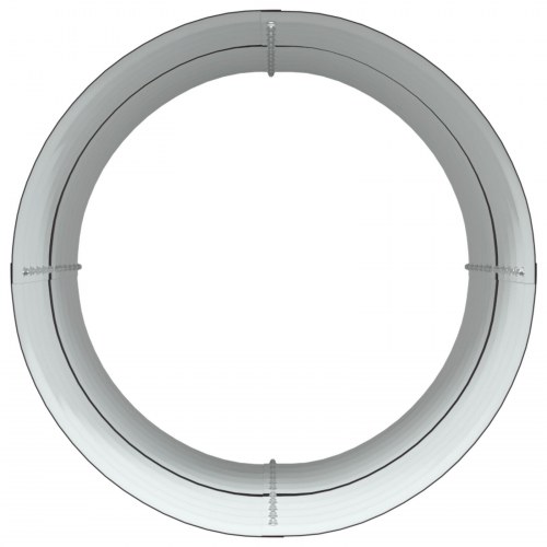 Havehøjbed - Brun 80x80x81 cm Galvaniseret Stål