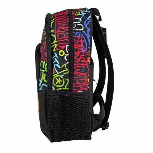 Skoletaske til teenagere - Toybags graffiti design