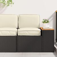 Pallepude Creme Polyester 60 x 40 x 8 cm Letvægts Pallepude