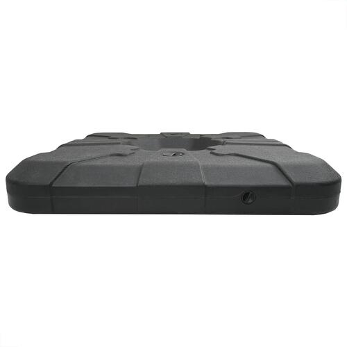 2-delt parasolbase sæt med 110 kg sand eller 70 kg vand