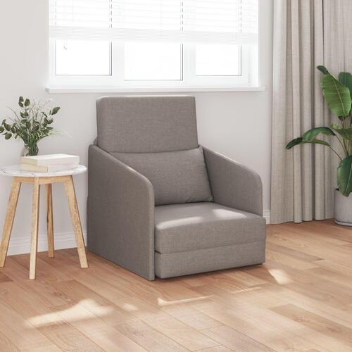 Gulv Sofa Seng Taupe Polyester Gulv Sofa Seng Rektangulær