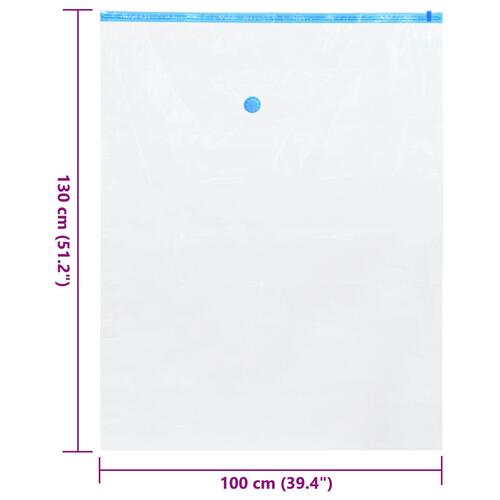 Vakuumposer til opbevaring 50 stk 130x100 cm