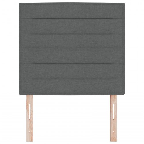 Senggavl Linje Design Mørkegrå 100 cm Stof