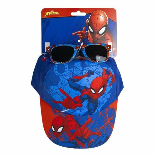 Solbriller til Børn Spider-Man 53 cm Kasket