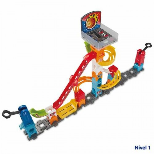 Vtech Marble Rush kuglebane - interaktiv basketball, multifarvet