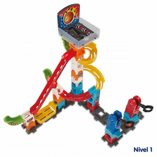Vtech Marble Rush kuglebane - interaktiv basketball, multifarvet