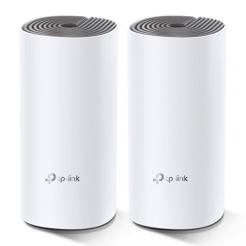 TP-Link Deco E4 mesh Wi‑Fi adgangspunkt (2‑pak) - dual‑band 1200 Mbit/s