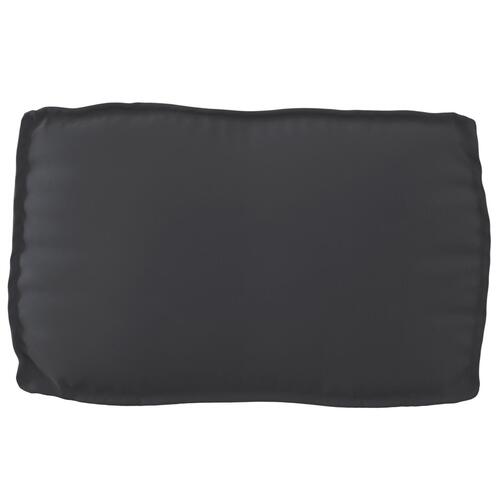 Pallet Pude til Rygpude Sort 70x40x12 cm Oxford Stof