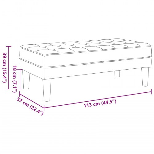 2-delt sofasæt med puder i bordeaux stof