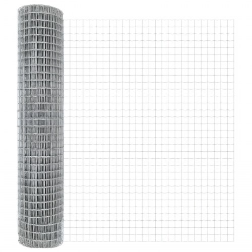 Havehegn Sæt Sæt af 2 Galvaniseret stål 10 x 1.5 m Hårdfør