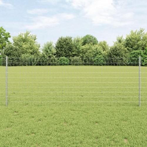 Havehegn Sæt Sæt af 2 Galvaniseret Galvaniseret stål 25 x 0.8 m