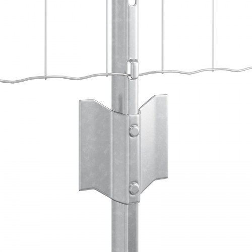 Havehegn Sæt Sæt af 2 Galvaniseret Galvaniseret stål 25 x 0.8 m