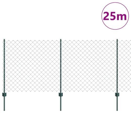 Havehegn Sæt Sæt af 2 Grøn Galvaniseret Stål Standard Solid