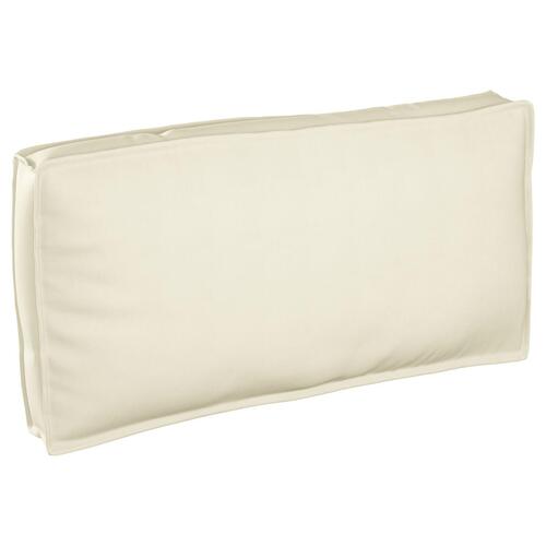 Pallet Pude til Sæde/Ryg creme 120x60x12 cm Oxford Stof