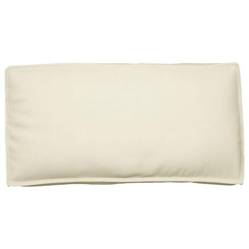 Pallet Pude til Sæde/Ryg creme 120x60x12 cm Oxford Stof