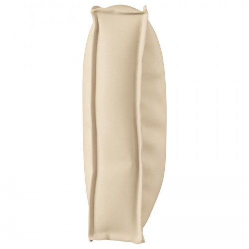 Pallepude til sæde/rygstøtte beige 120x60x12 cm Oxford stof
