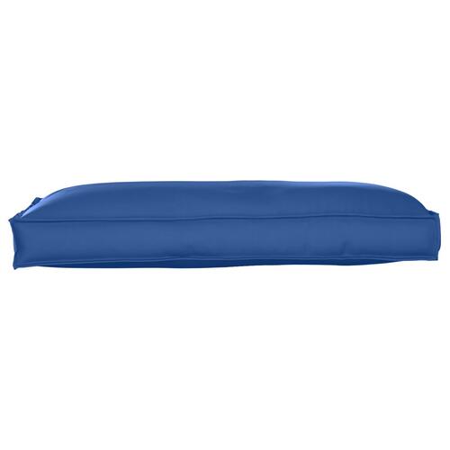 Pallepude til sæde/ryglæn Kongeligt blå 120x60x12 cm Oxford-stof