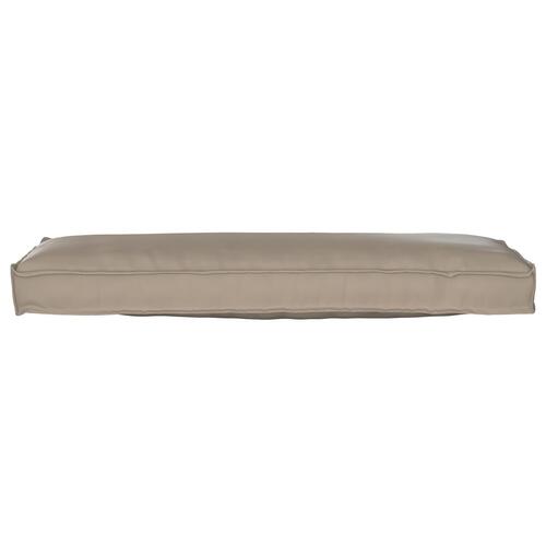 Pallepude til Bænk Taupe 120x40x8 cm Oxford Stof