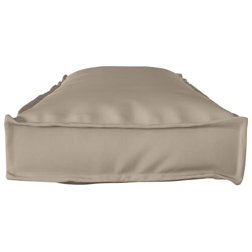 Pallepude til Bænk Taupe 120x40x8 cm Oxford Stof